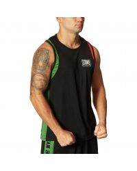 Camiseta de Boxeo Leone Color Negro/Italia AB721