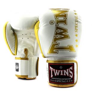 Guantes Twins BGVL8 Blanco/Oro